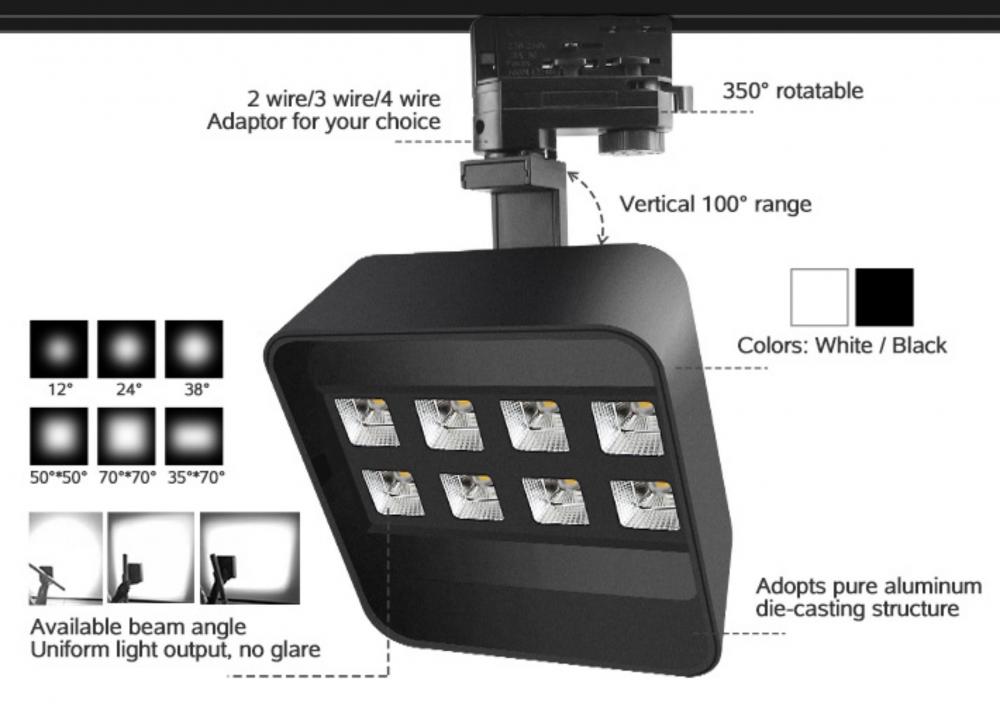 SMD Track Light For mall