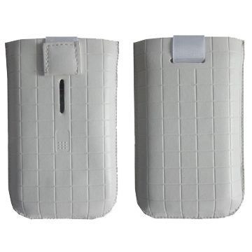 PU Leather Cases for Apple's iPhone 4/4S, with Pulling Strap to Let the Phone Go Out