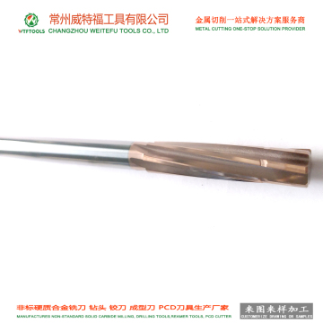 wtftools customized of tungsten carbide reamer for stainless steel