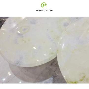 Natural Sky Blue Onyx Marble Slab for Indoor Villa Cladding and Dining Tables