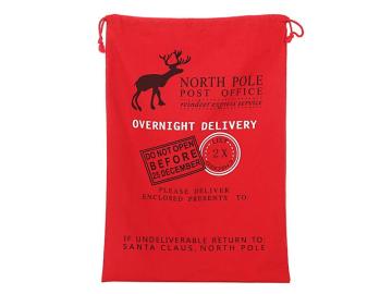 Christmas drawstring gift bags wholesale drawstring bags