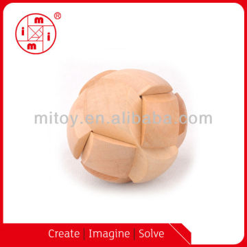 3d puzzle wood ball puzzle