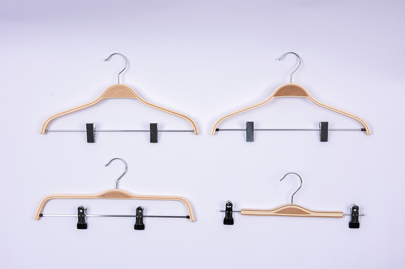Natural Laminated Wooden Clothes Hanger