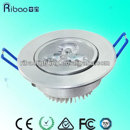 Suspended dimmable 3w surface mount round led ceiling light fixture