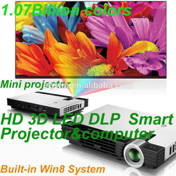 Projector new invention mini projector all in one full hd 3d led projector with computer 300 inch projector screen hd projector