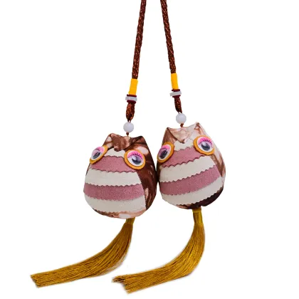 Artisan Owl Tassel Pendant Piece