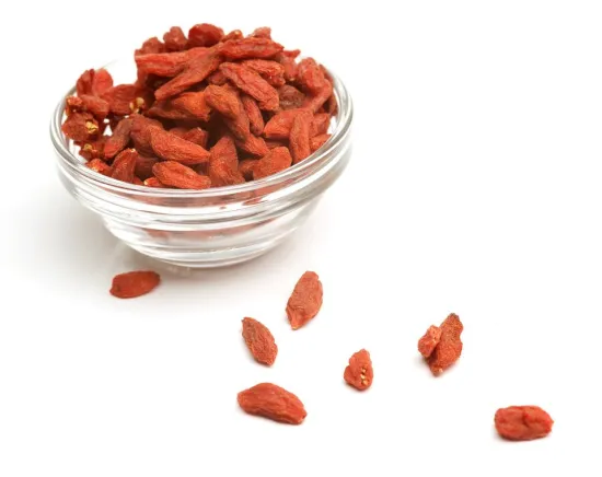 Ripe fruit dried goji berry