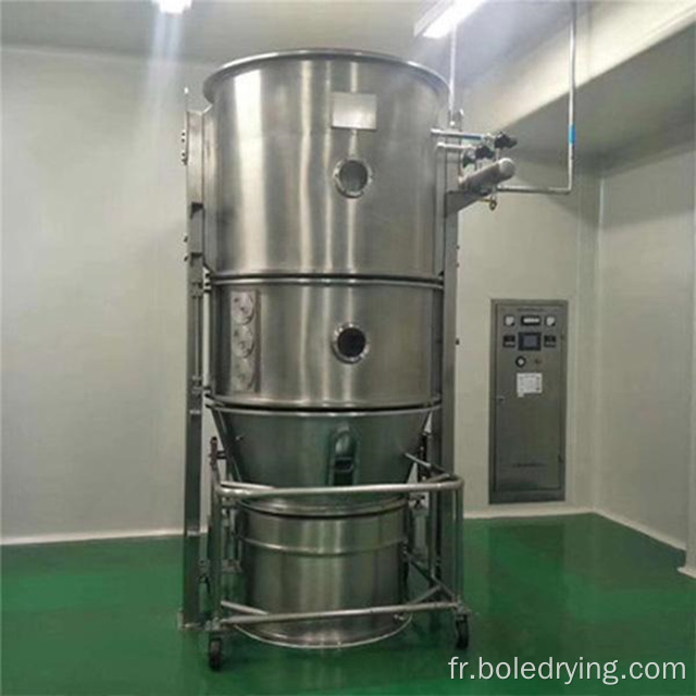 Sèche-lit à lit de liquide nutriceutique FBD pour produits en poudre