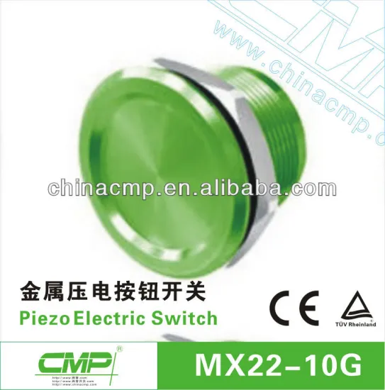 22mm Stainless Steel Anti-explosion Waterproof Piezo Switch