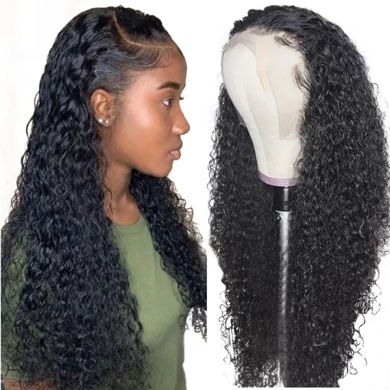 Raw Peruvian Virgin Cuticle Aligned Human Hair Extensions Wholesale Double Draw Curly Human Hair Weave Bundles For Black Women