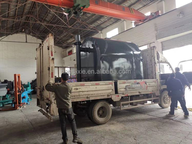 Air Flow Coconut Shell Carbonization Furnace for Wood Charcoal Production