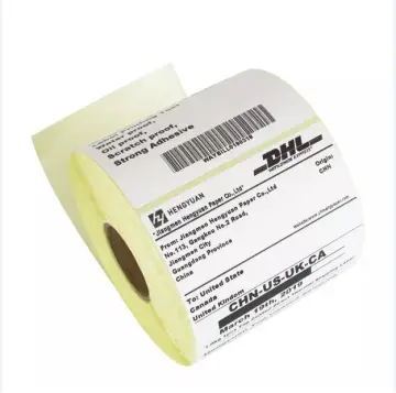 Zebra Dymo Self Adhesive Printed Label