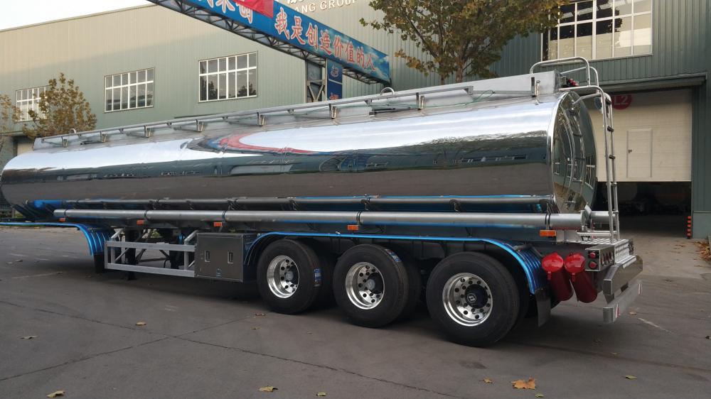 45000l Aluminum Diesel Tank Trailer