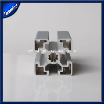 Industrial T-slotted aluminum framing system profile