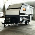 Windproof and rainproof offroad rv hybrid remolque camper