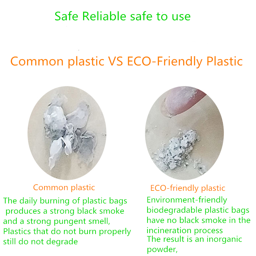 Friendly Biodegradable Plastic Garbage/shopping Bags