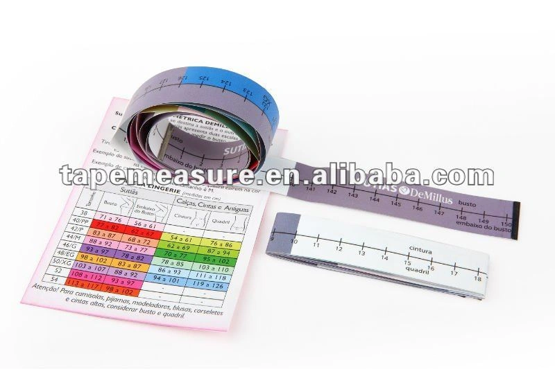 L'impression personnalisée médicaux jetables en papier ruban de mesure -  Chine Ruban à mesurer, ruban à mesurer