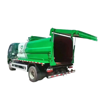 4x2 7tons kitchen waste collect garbage truck