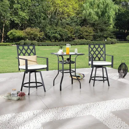 Premium Metal Balcony Garden Table Set
