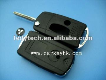 Top quality Mitsubishi flip modified remote key cover key case key blank