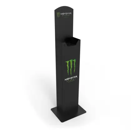 Brand New Design Automatic Vertical Vendor for Beverages with Logo Panel
