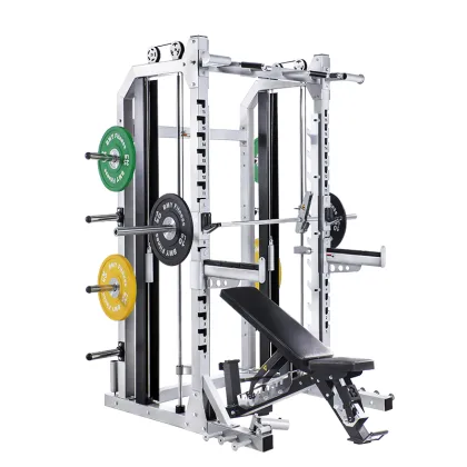 Commercial Smith machine weight lifting frame gym equipment