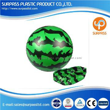 watermelon shape kids inflatable ball