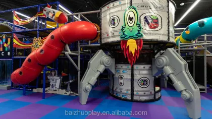 BAIZHUO Manufacturer's Space Theme Amusement Park Soft Equipment: Kids' Toys and Indoor Playgrounds for Sale
