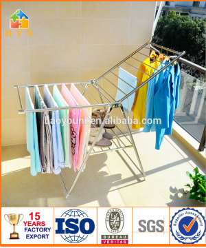 BYN Simple and Elegant Design clothes hanging clothes display rack DQ-0828A