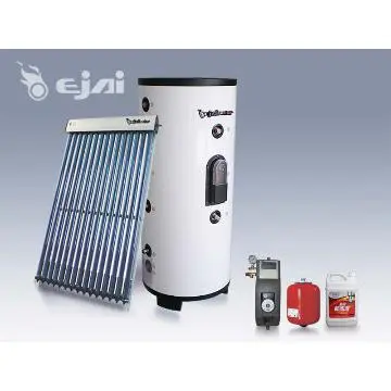 Indirect loop split pressurized solar systerm