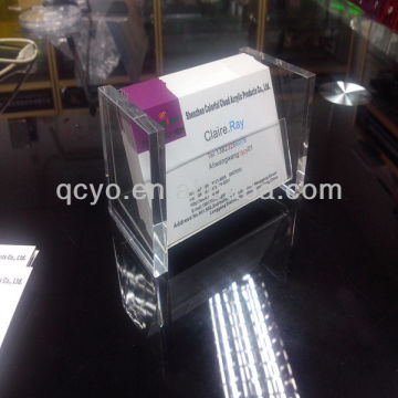 Hot sale! high quality transparent acrylic greeting card display holder