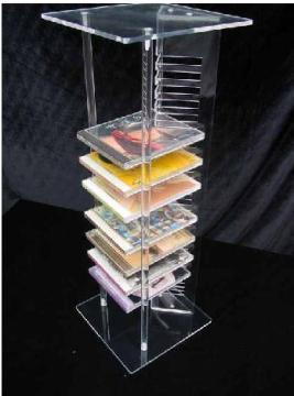 simple and fashion acrylic CD display