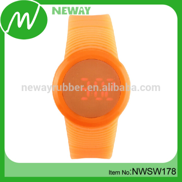 Promotional Type Colorful Kid Watch Silicone Custom