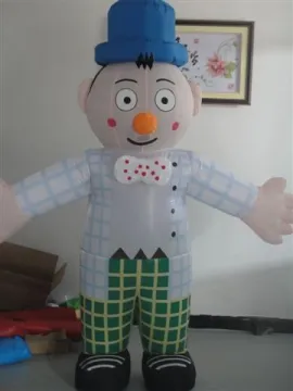 2015 Promotion New Clown Theme Inflatable Moving Cartoon