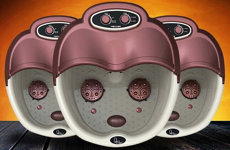 Foot Bath Massager with Heating, Rolling