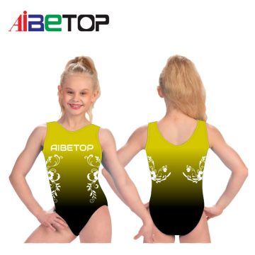 Sublimação por atacado Sublimation Performance Gymnastic Leotards