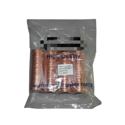 OEM High Quality Wholesale Motorcycle Exhaust System Muffler Gasket 32x40x4.2mm Copper Material