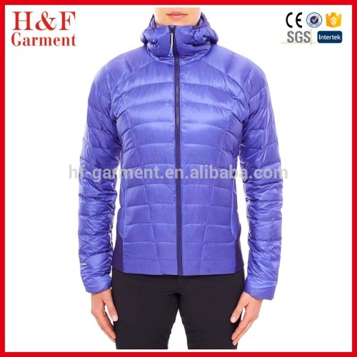 Winter coat nylon lightweight down jacket 90% down 10% feather jacket