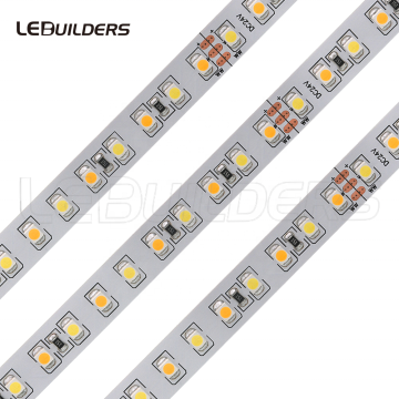 Custom Design Dual Color CCT Tunable 3528 LED Strip Light - 120 LEDs per Meter