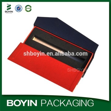 Rectangle rigid custom paper box for pen