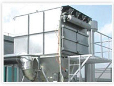 Large industrial bag filter equipment
