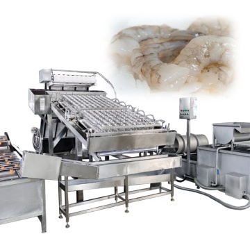 Fully Automatic Shrimp Peeler, Deveiner, and Washer Machine - 200kg Capacity