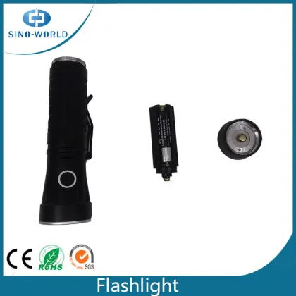 CREE LED Twist Flashlight Torch