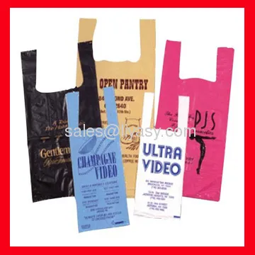 Hot Sale Shopping Vest Bag For Supermarket 