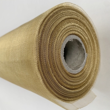 30 Mesh Plain Weave Brass Wire Mesh 0.30mm Diameter for Space Division