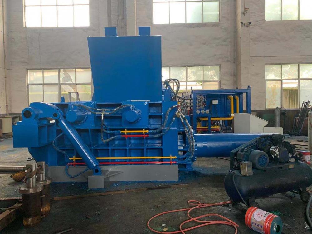 Hydraulic Steel Iron Scurf Scrap Metal Baler Machine