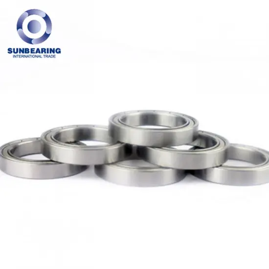 6806 zz Deep Groove Ball Bearing Single Row