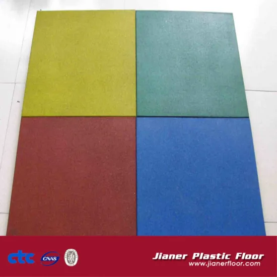 Rubber flooring for play areas