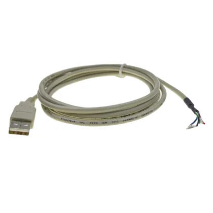 Customize USB A male to ring terminal cable