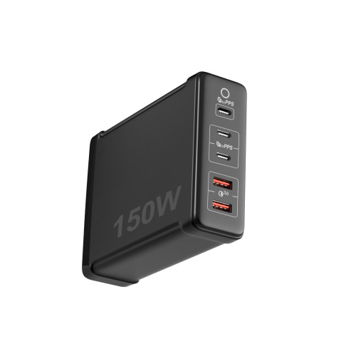 Super fonte de alimentação GaN 150W Charger de desktop